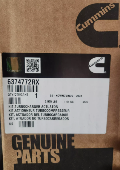 Cummins X15 VGT Turbocharger Actuator 6374772RX