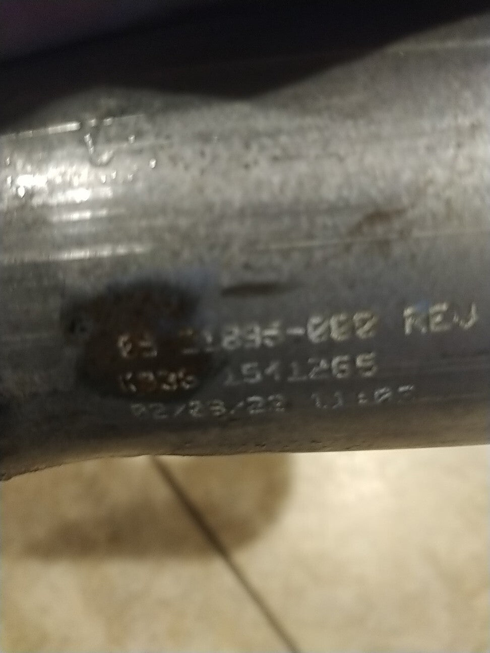 Freightliner Inlet Radiator Pipe 05-21895-000 - Image 2