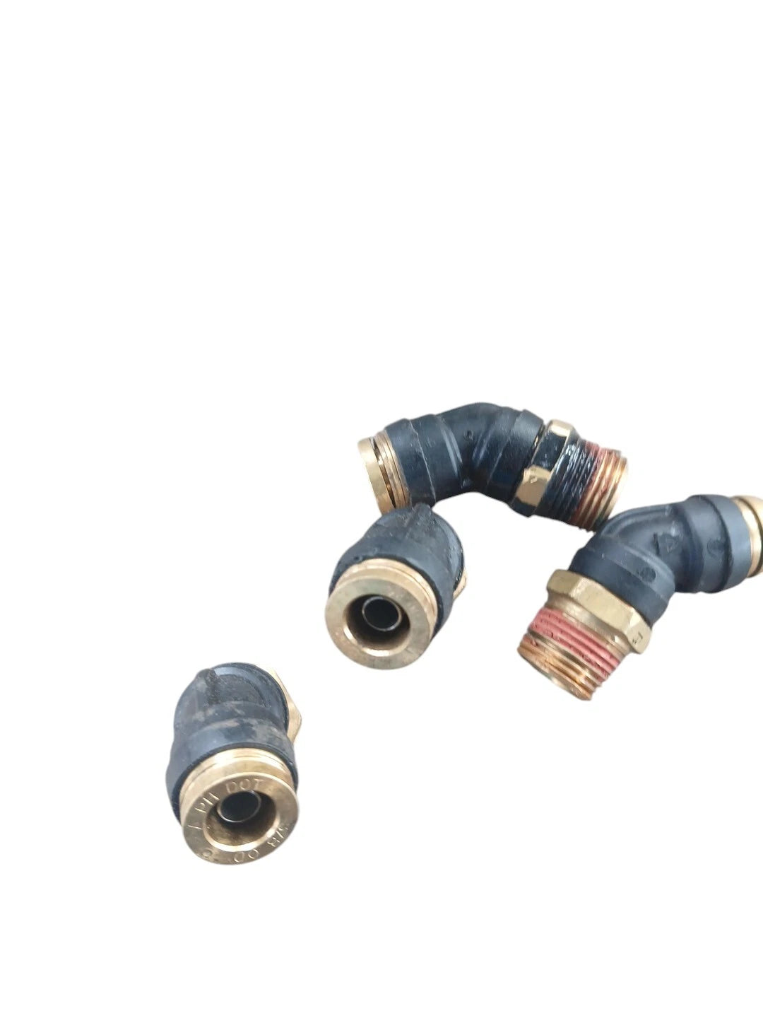 Air Fittings Quick Connect Fittings 45° 3/8 OD Thread 3/8 - Image 2