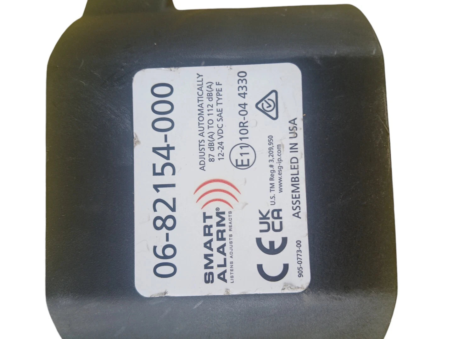 back up alarm 06-82154-000