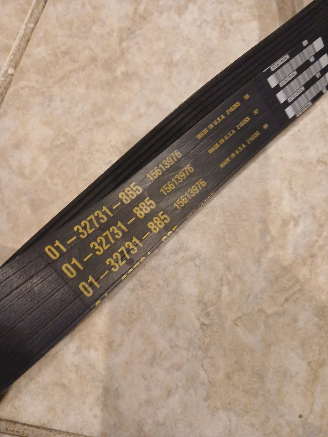 Accessory Drive Belt 01-32731-885   10 Rib, 1885 mm, MT610 - Image 2