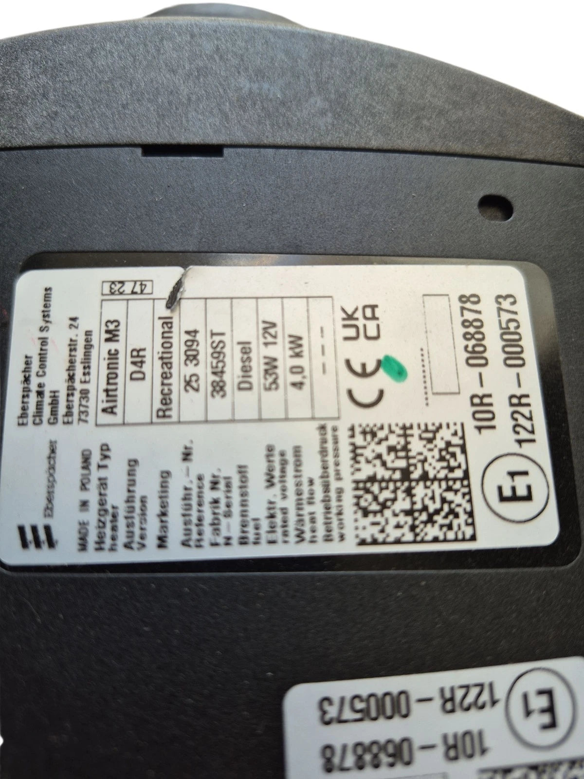 Eberspächer Airtronic M3 D4R 10R-068878 - Image 2