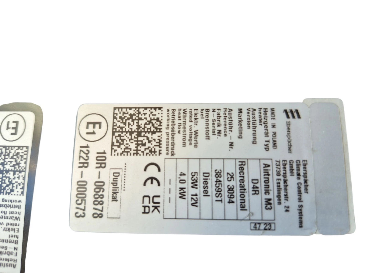 Eberspächer Airtronic M3 D4R 10R-068878 - Image 3