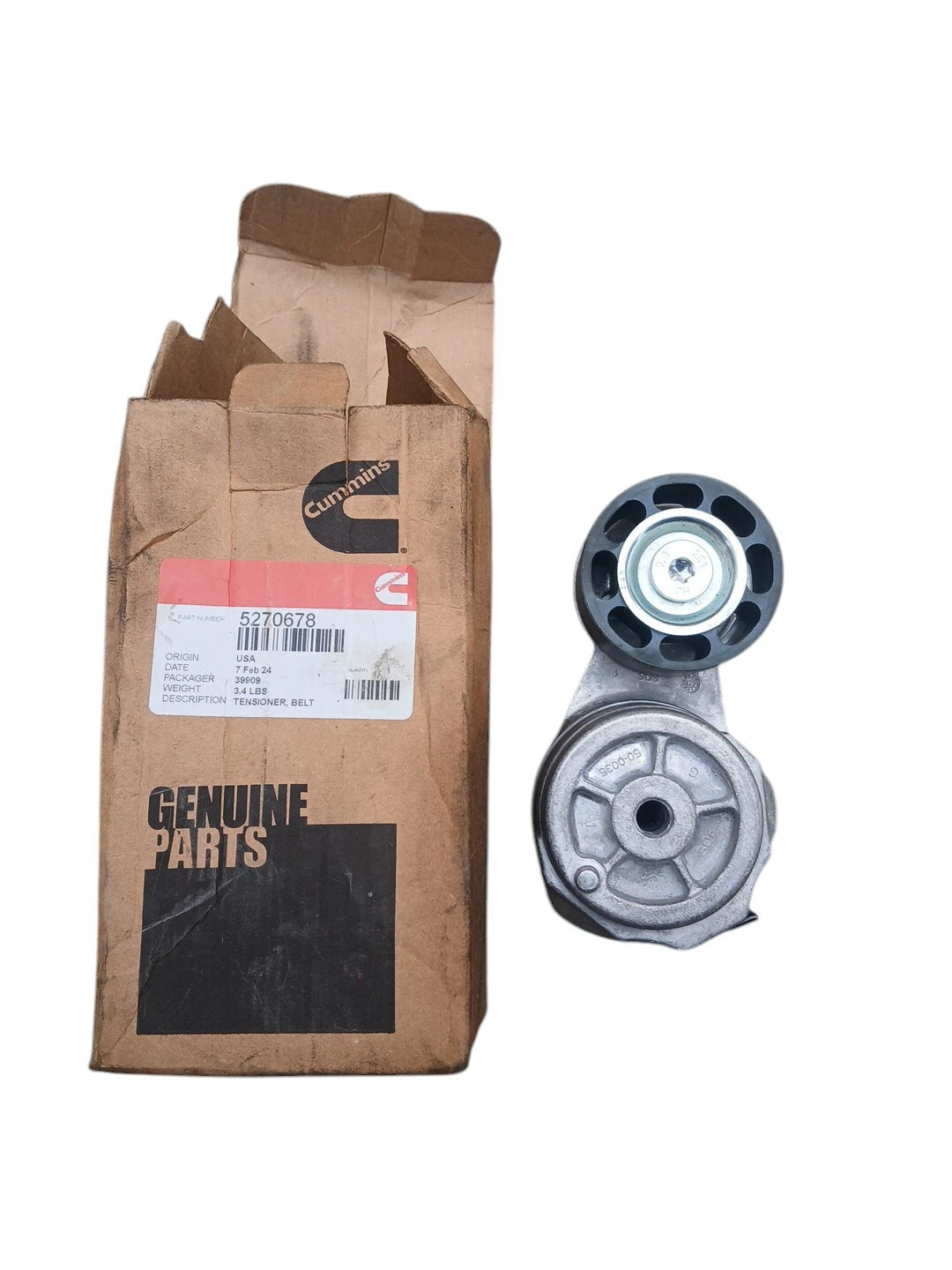 Cummins Tensioner Pulley 5270678 - Image 2